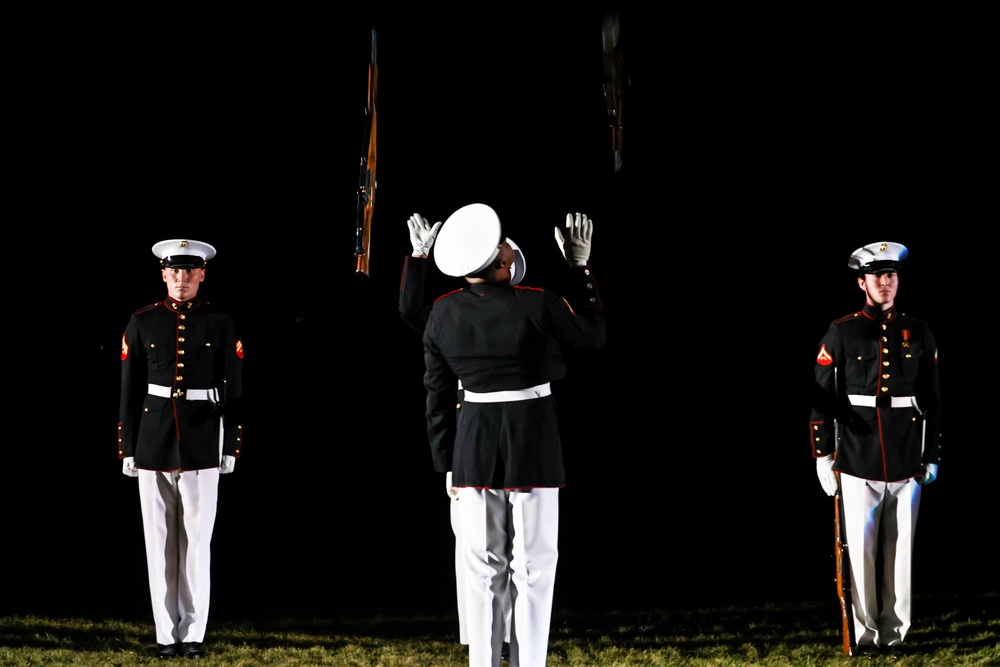 MBW Vice President, Commandant, Friday Evening Parade