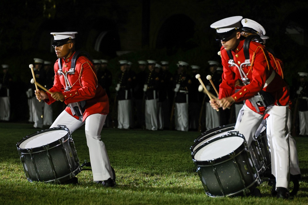MBW Vice President, Commandant, Friday Evening Parade