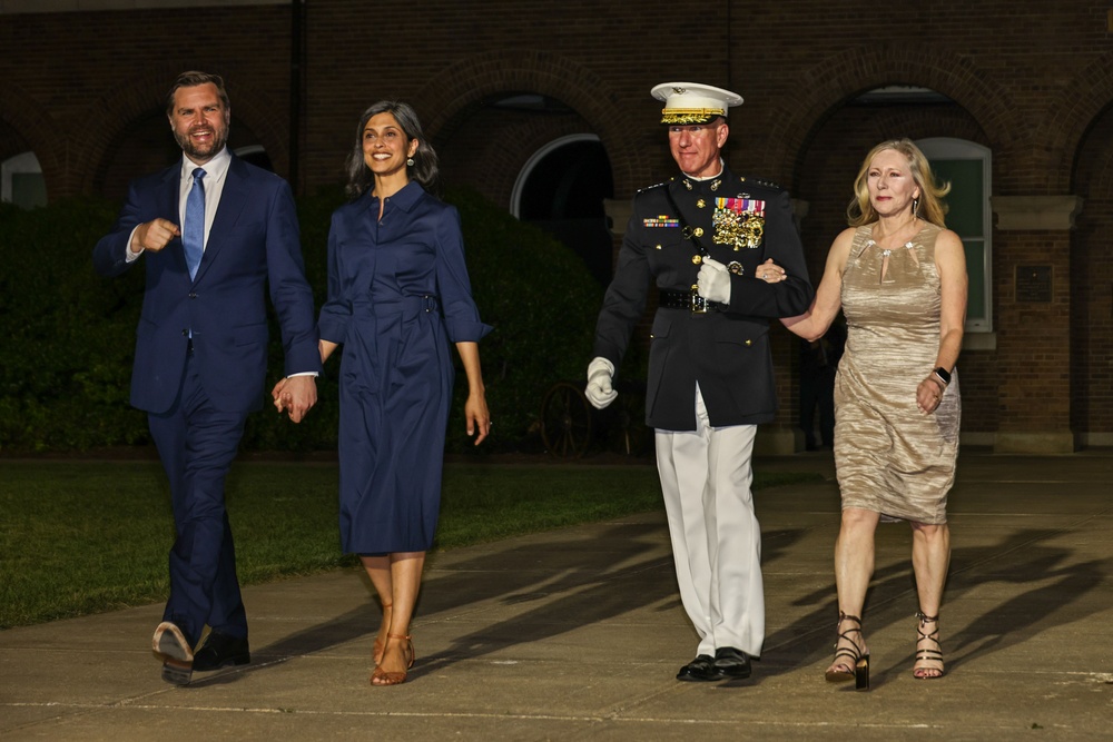 MBW Vice President, Commandant, Friday Evening Parade