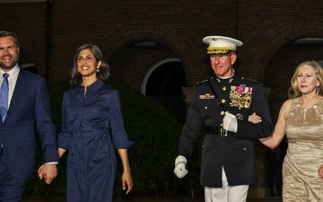 MBW Vice President, Commandant, Friday Evening Parade