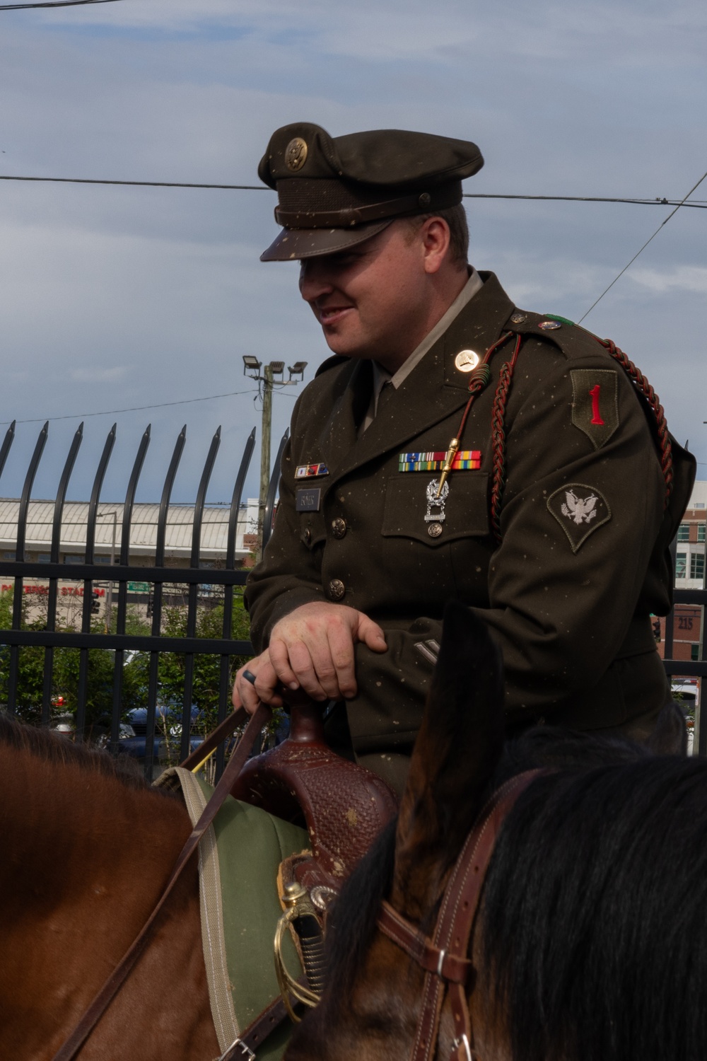 1ID CGMCG Presents the Colors at the Kentucky Derby
