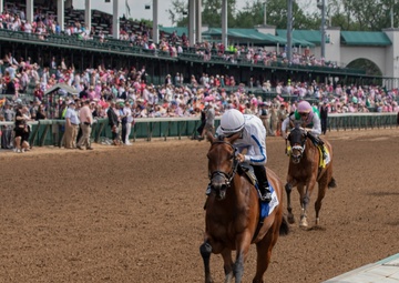 1ID CGMCG Presents the Colors at the Kentucky Derby