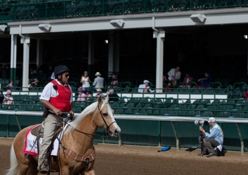 1ID CGMCG Presents the Colors at the Kentucky Derby