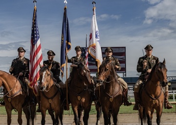 1ID CGMCG Presents the Colors at the Kentucky Derby