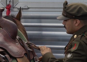 1ID CGMCG Presents the Colors at the Kentucky Derby