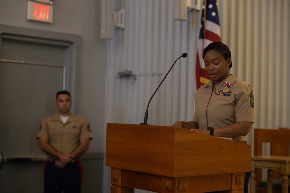 Master Sgt. Latarsha Allens Retirement Ceremony, MALS-13