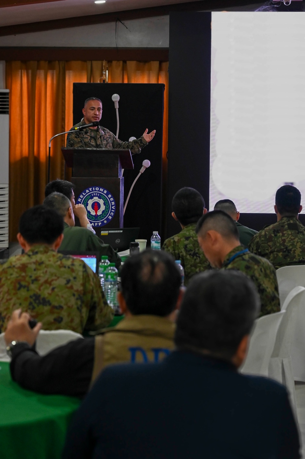 Balikatan 25: U.S. Marine Corps, Armed Forces of the Philippines, and Japan Self-Defense Forces conduct HADR TTX