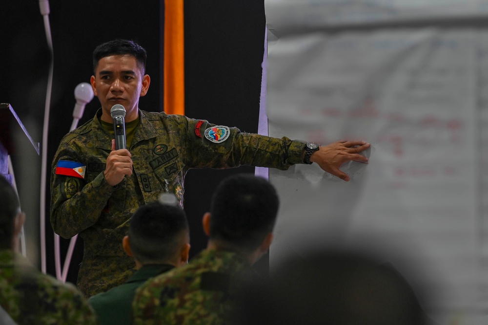 Balikatan 25: U.S. Marine Corps, Armed Forces of the Philippines, and Japan Self-Defense Forces conduct HADR TTX