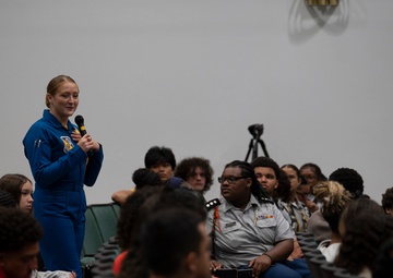 Blue Angels Visit Broward County High School