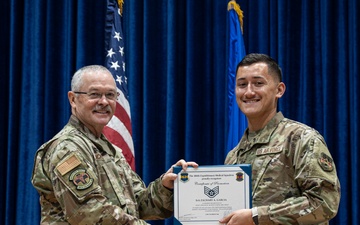 386th EMDS promotion ceremony