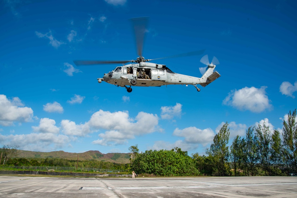 Secretary of the Navy visits Guam, underscores warfighting readiness