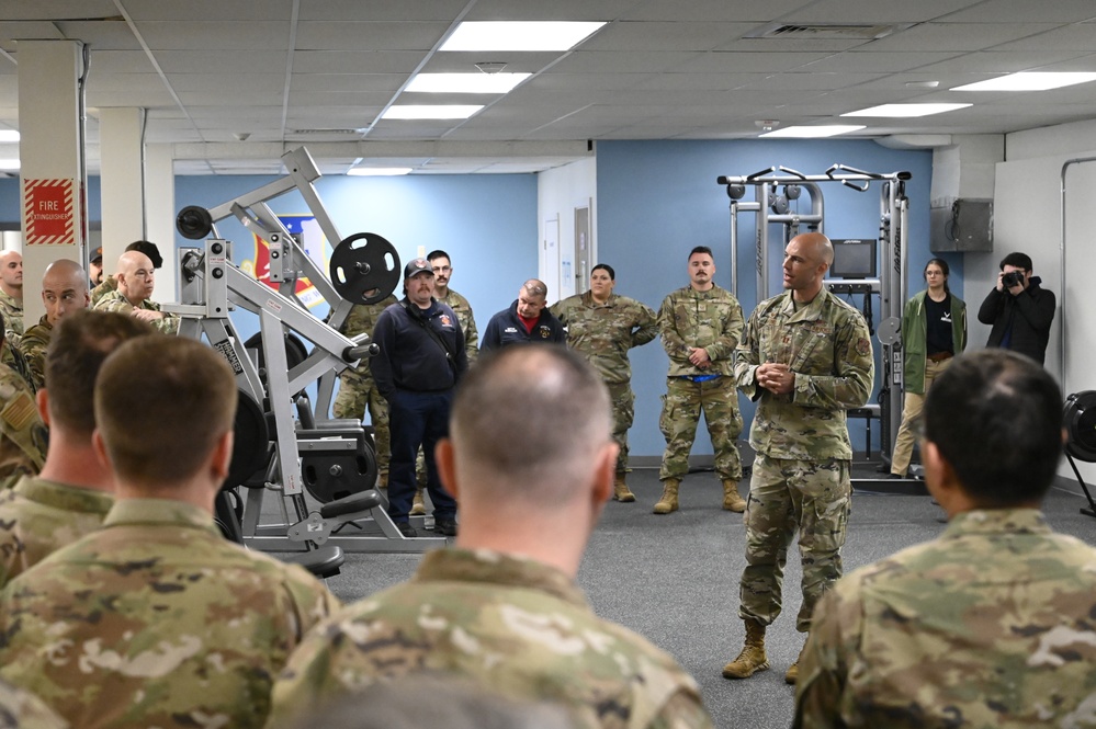 Gym Grand Opening for Pease Air National Guard Base
