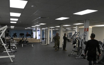 Pease Opens Airman Gym