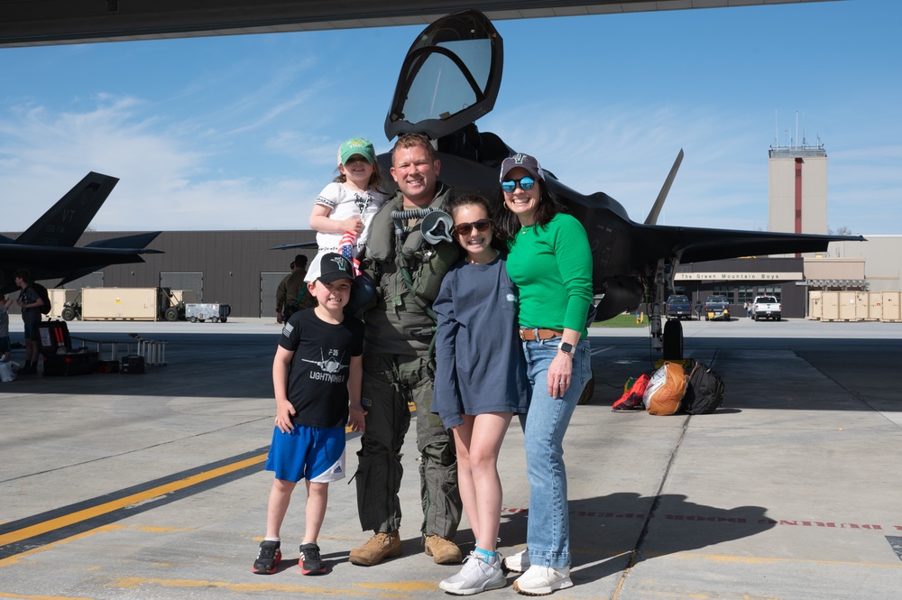 Pilots Reunite With Their Loved Ones