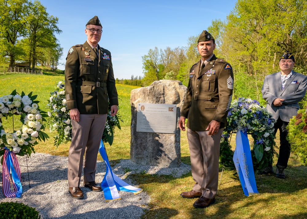 80th anniversary ceremony honors 522nd Field Artillery Battalion