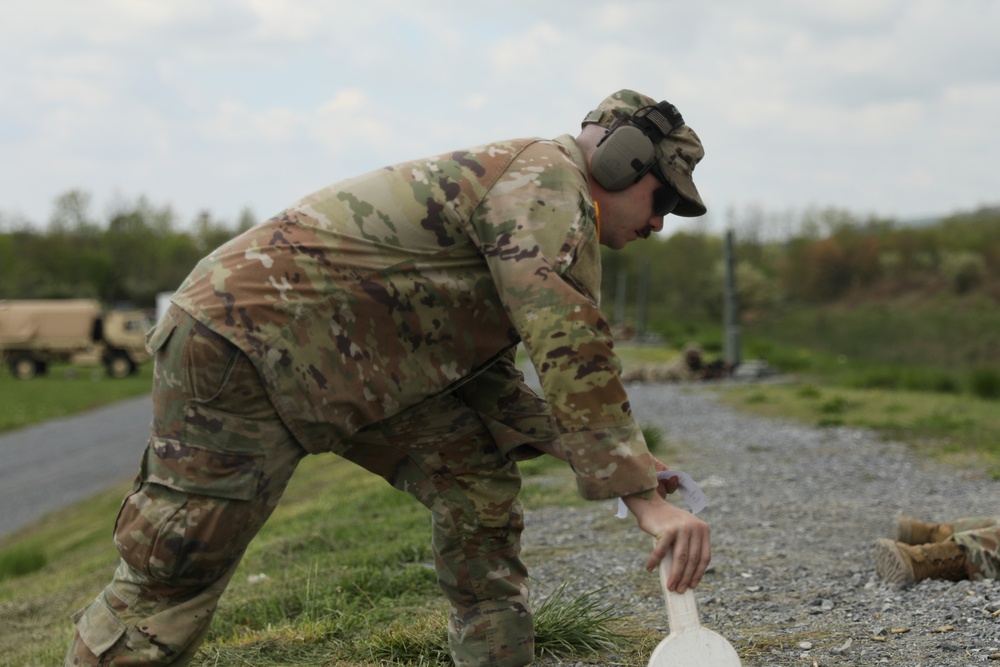 262nd CICO weapon qualification