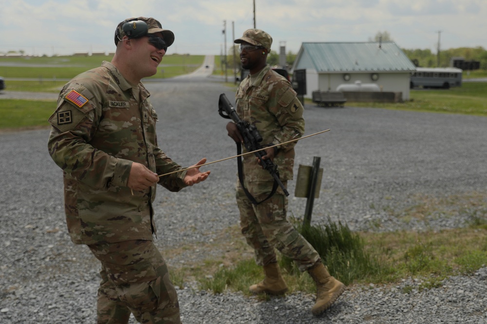 262nd CICO weapon qualification