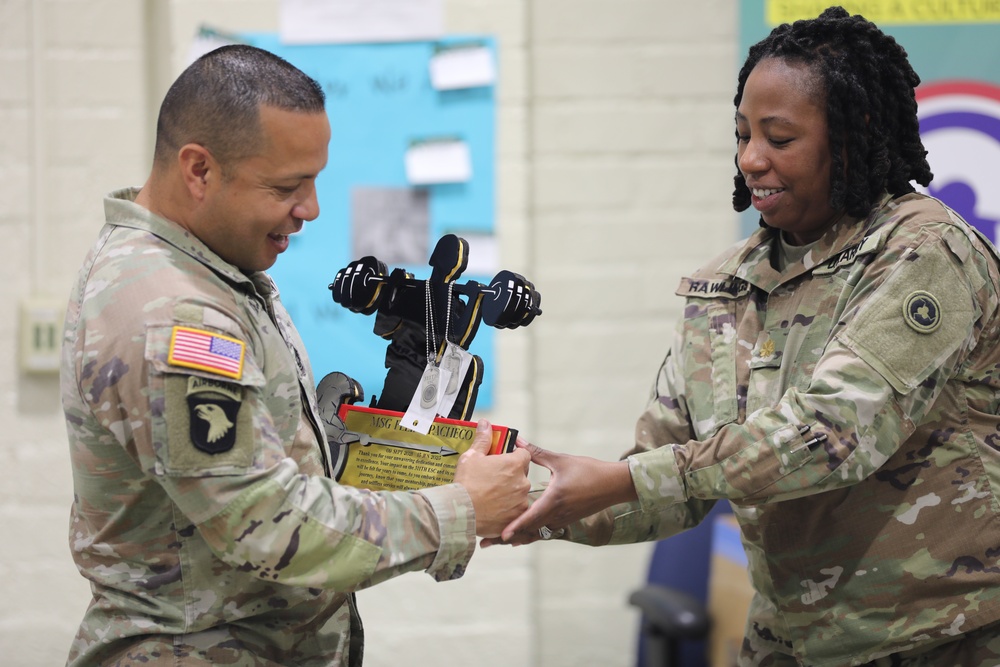 Honoring Excellence: Farewell to Master Sgt. Felipe Pacheco