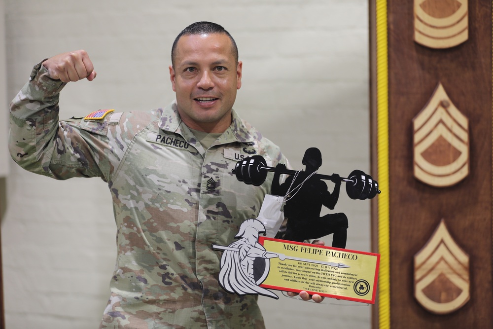 Honoring Excellence: Farewell to Master Sgt. Felipe Pacheco