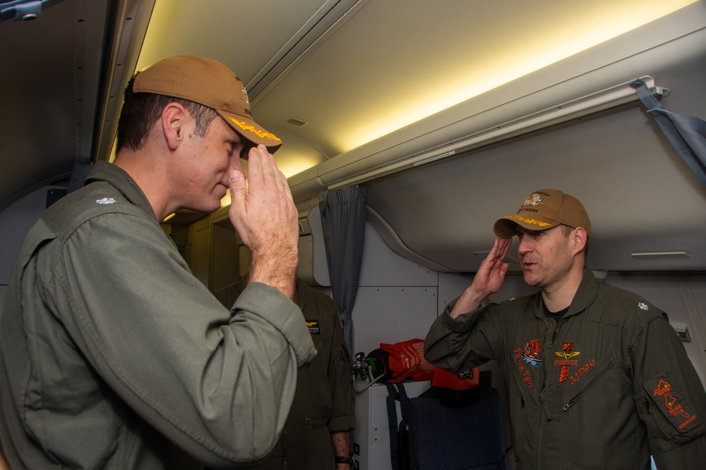 Cmdr. Derrick Bruce becomes 77th Commanding Officer of Patrol Squadron 8