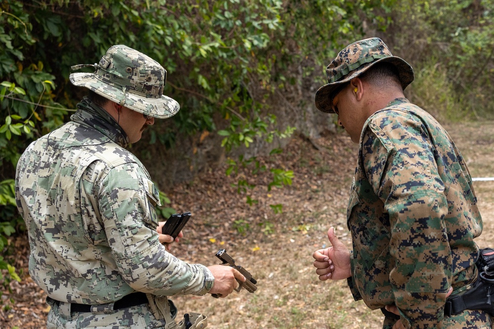 U.S. Marines conduct combined small arms live-fire range at TRADEWINDS 25
