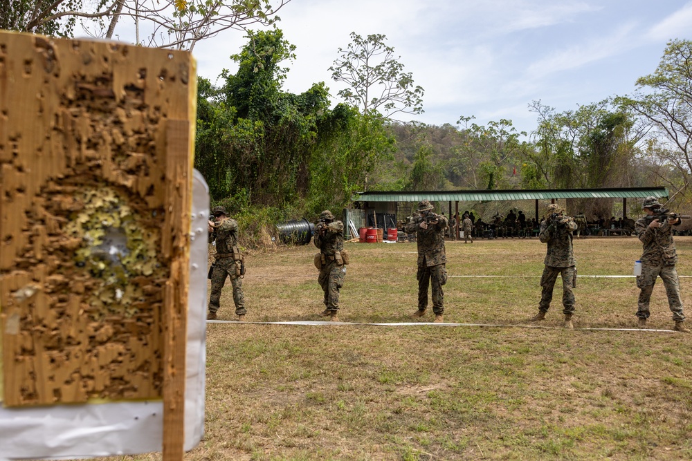 U.S. Marines conduct combined small arms live-fire range at TRADEWINDS 25