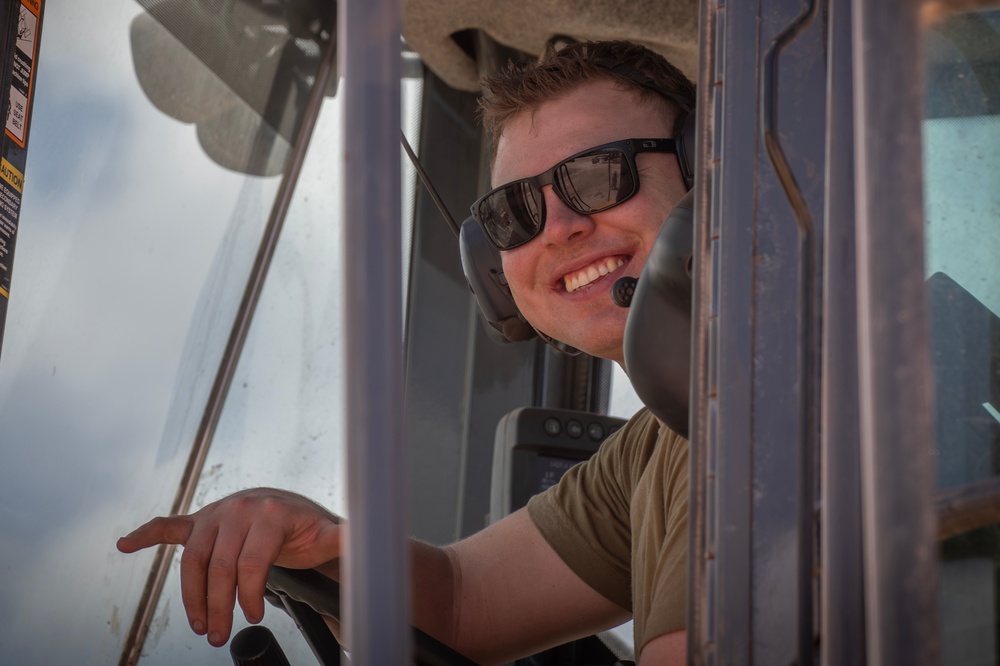The 200TH RED HORSE Squadron supports PACAF by relocating resilient infrastructure