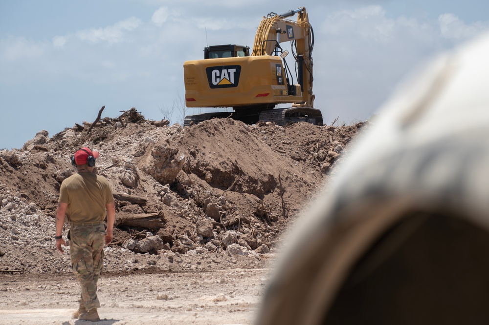 The 200TH RED HORSE Squadron supports PACAF by relocating resilient infrastructure
