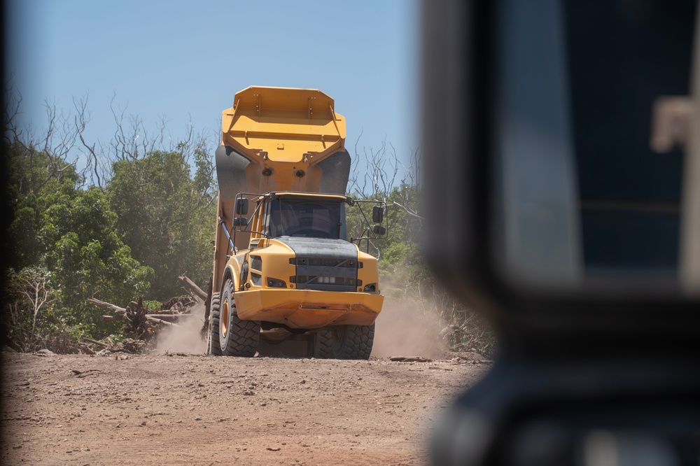 The 200TH RED HORSE Squadron supports PACAF by relocating resilient infrastructure