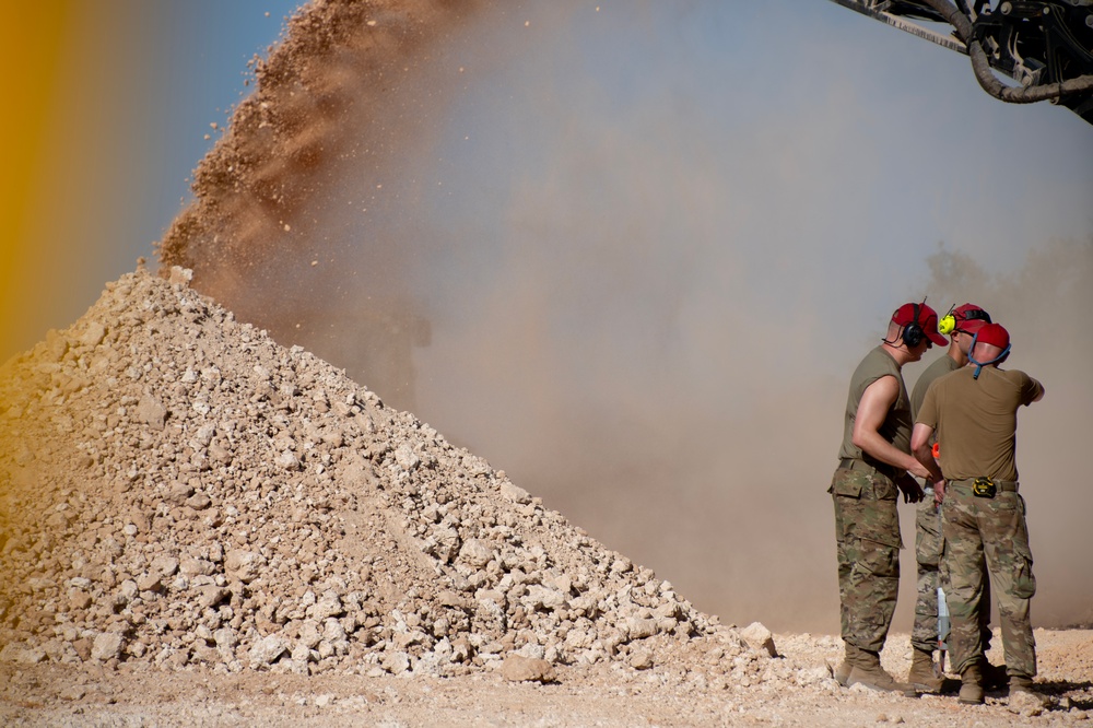 The 200TH RED HORSE Squadron supports PACAF by relocating resilient infrastructure