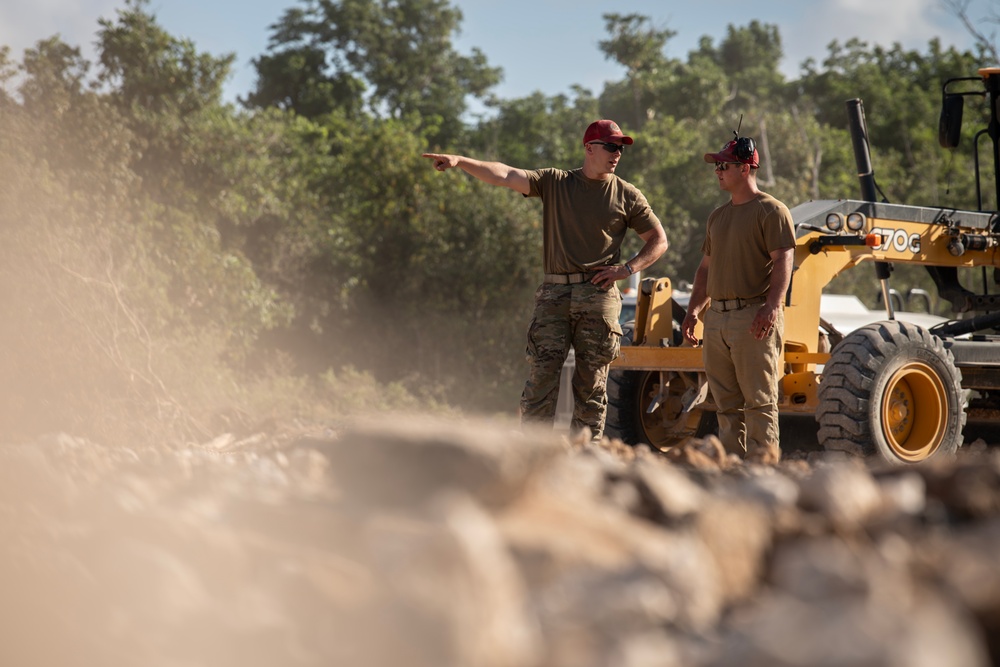 The 200TH RED HORSE Squadron supports PACAF by relocating resilient infrastructure