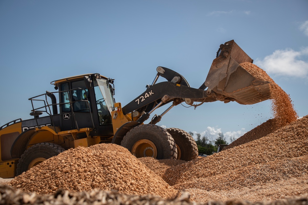 The 200TH RED HORSE Squadron supports PACAF by relocating resilient infrastructure