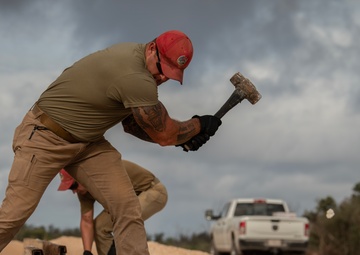 The 200TH RED HORSE Squadron supports PACAF by relocating resilient infrastructure