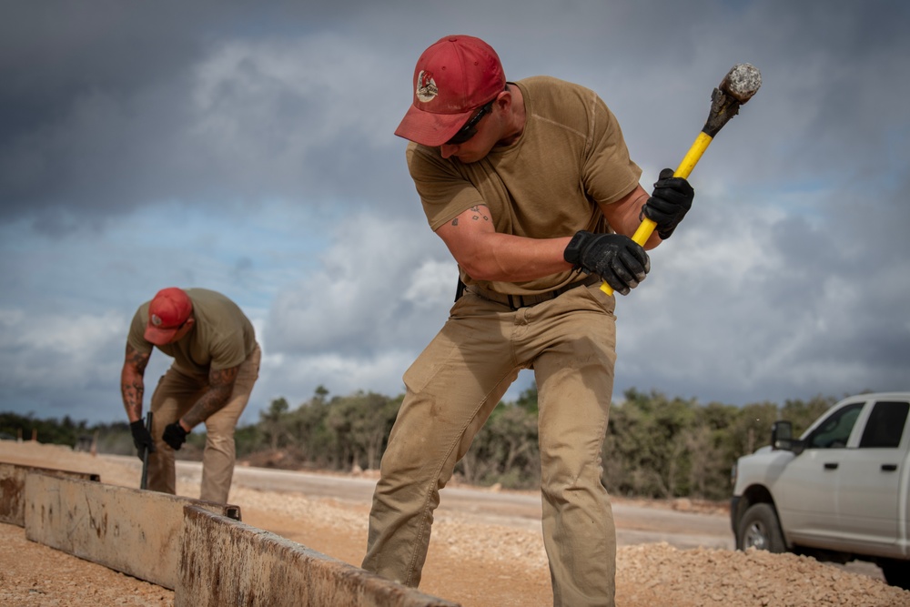 The 200TH RED HORSE Squadron supports PACAF by relocating resilient infrastructure