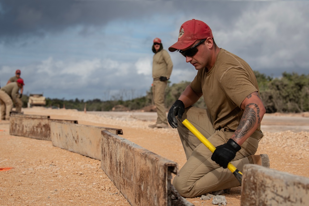 The 200TH RED HORSE Squadron supports PACAF by relocating resilient infrastructure