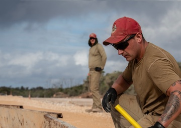 The 200TH RED HORSE Squadron supports PACAF by relocating resilient infrastructure