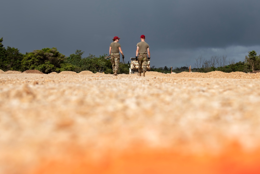 The 200TH RED HORSE Squadron supports PACAF by relocating resilient infrastructure