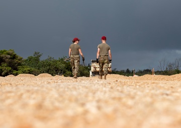 The 200TH RED HORSE Squadron supports PACAF by relocating resilient infrastructure