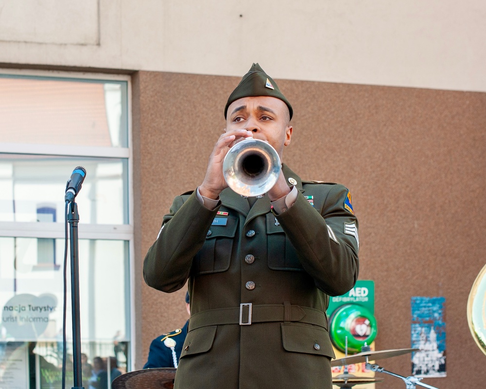 1st Armored Division Band at Polish Constitution Day Celebration
