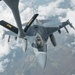 F-16 Falcon Refuels with 171st