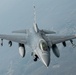 F-16 Falcon Refuels with 171st