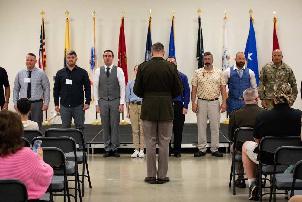 NJNG Hold Final Formation for Newly Retired Service Members