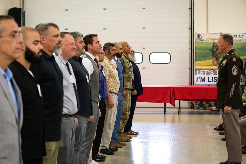 NJNG Hold Final Formation for Newly Retired Service Members