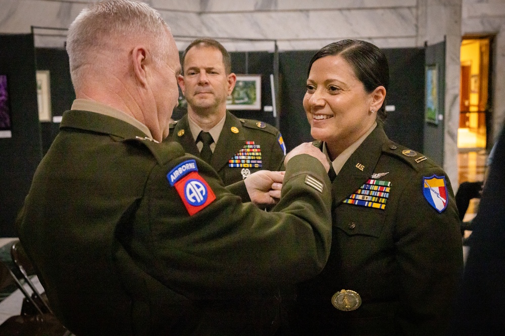 Kentucky Command Chief Warrant Officer changes command