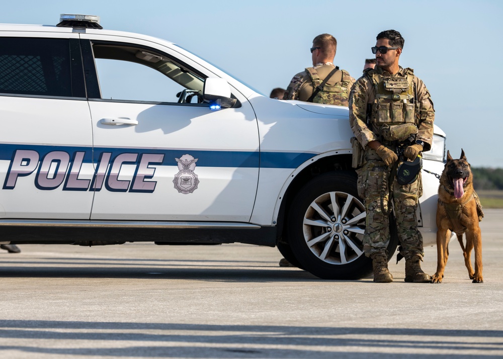 MacDill Defenders conduct security sweep during NORI