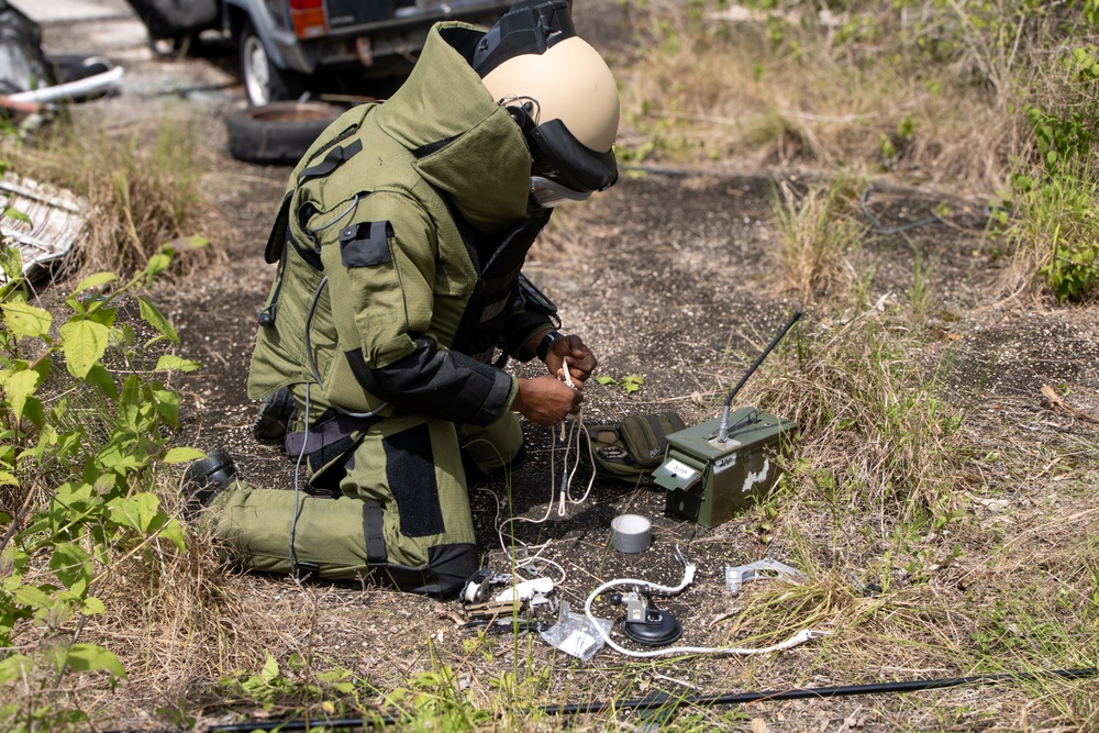 Combined forces conduct Improvised Explosive Device Disposal Training during TRADEWINDS 25