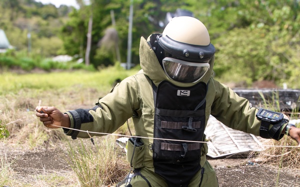 Combined forces conduct Improvised Explosive Device Disposal Training during TRADEWINDS 25