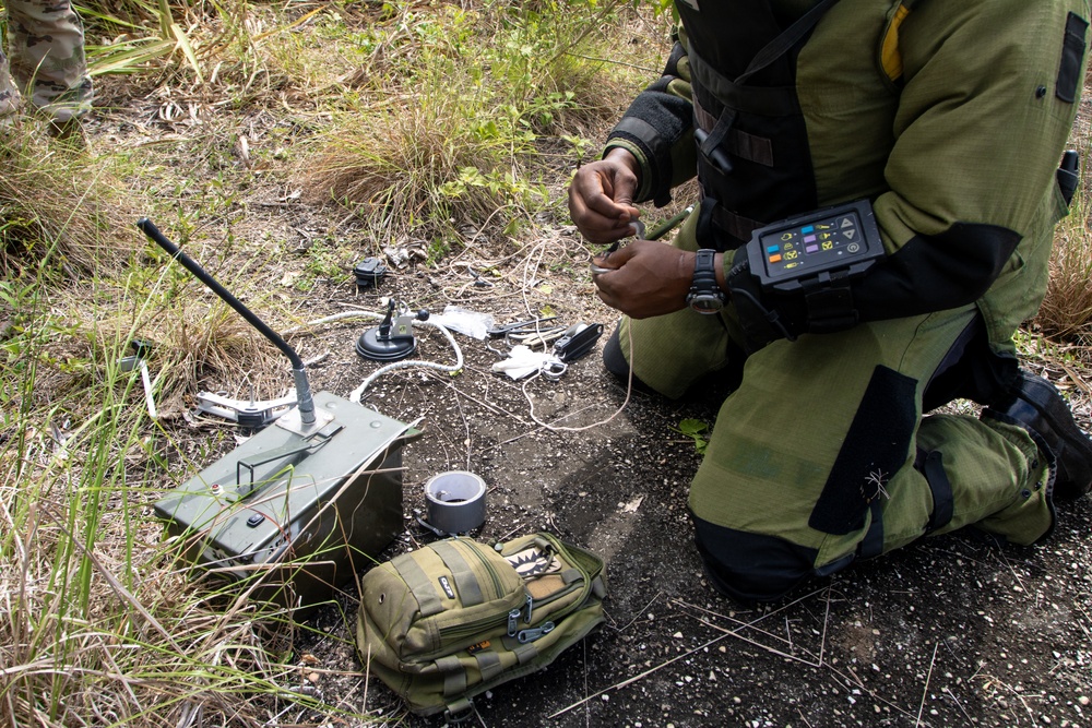 Combined forces conduct Improvised Explosive Device Disposal Training during TRADEWINDS 25