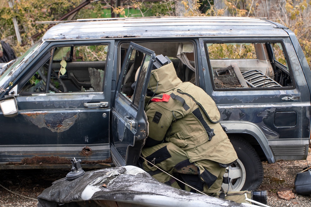 Combined forces conduct Improvised Explosive Device Disposal Training during TRADEWINDS 25