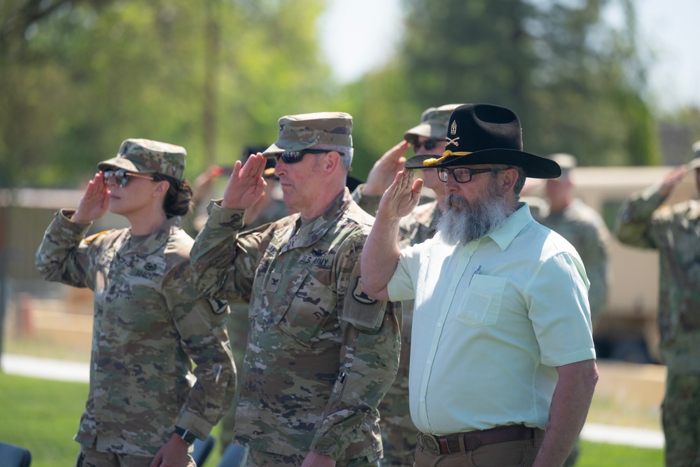 Command Sgt. Maj. Maisey Accepts Responsibility of the 116 CBT